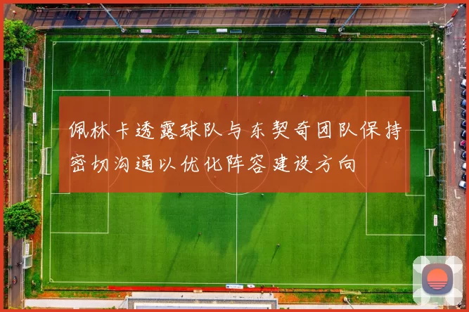 佩林卡透露球队与东契奇团队保持密切沟通以优化阵容建设方向