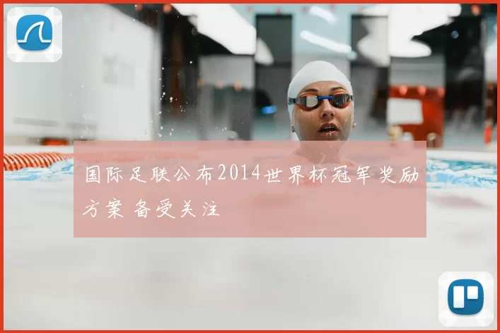 国际足联公布2014世界杯冠军奖励方案 备受关注