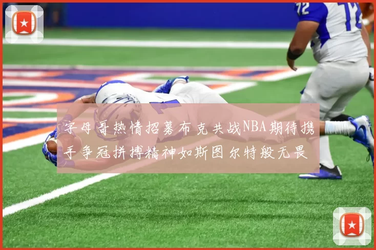 字母哥热情招募布克共战NBA期待携手争冠拼搏精神如斯图尔特般无畏