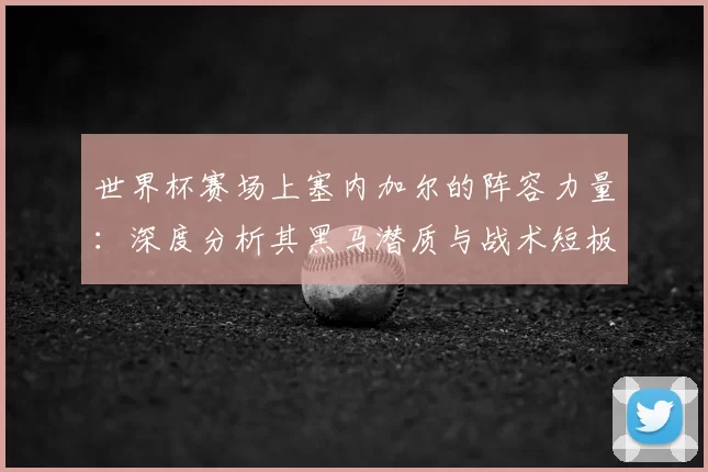 世界杯赛场上塞内加尔的阵容力量:深度分析其黑马潜质与战术短板
